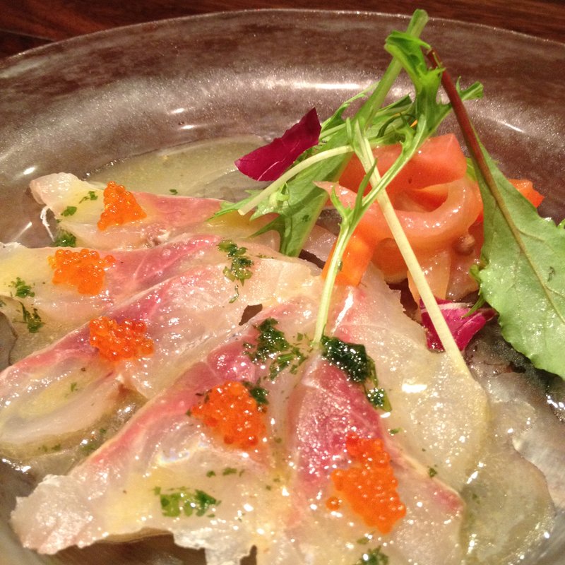 真鯛のカルパッチョ(Anvers（アンヴェール）)