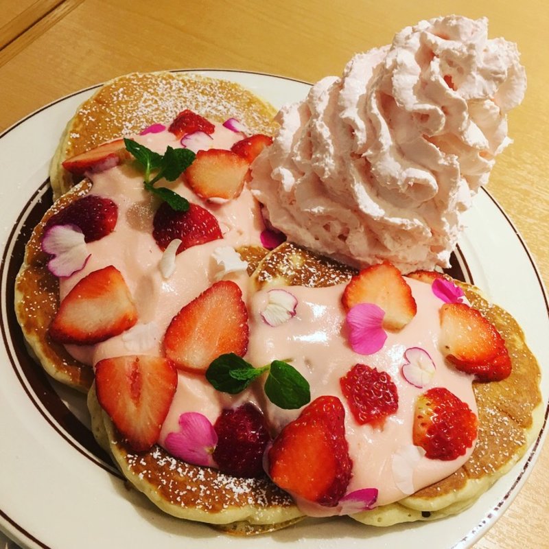 レアレアパンケーキ(Eggs 'n Things 京都四条店)