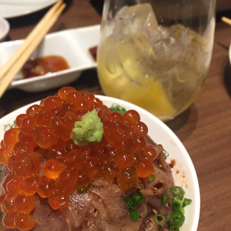 牛とろいくら丼(牛8 錦糸町店)