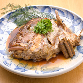 真鯛のカマ煮(阿蘇　日本料理 （日本　阿蘇）)