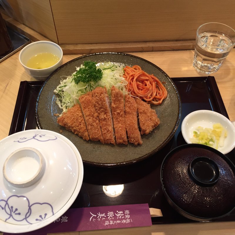 カツライス(とんかつ銀座梅林 本店)