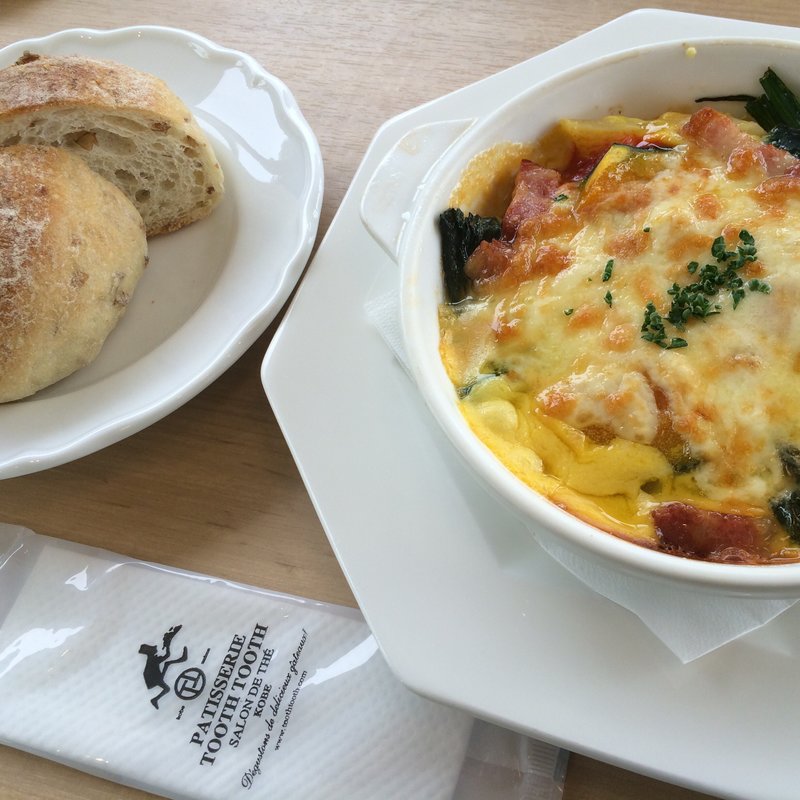 カボチャのペンネグラタン(PATISSERIE TOOTH TOOTH SeaSideCafe | トゥース トゥース シー サイド カフェ)