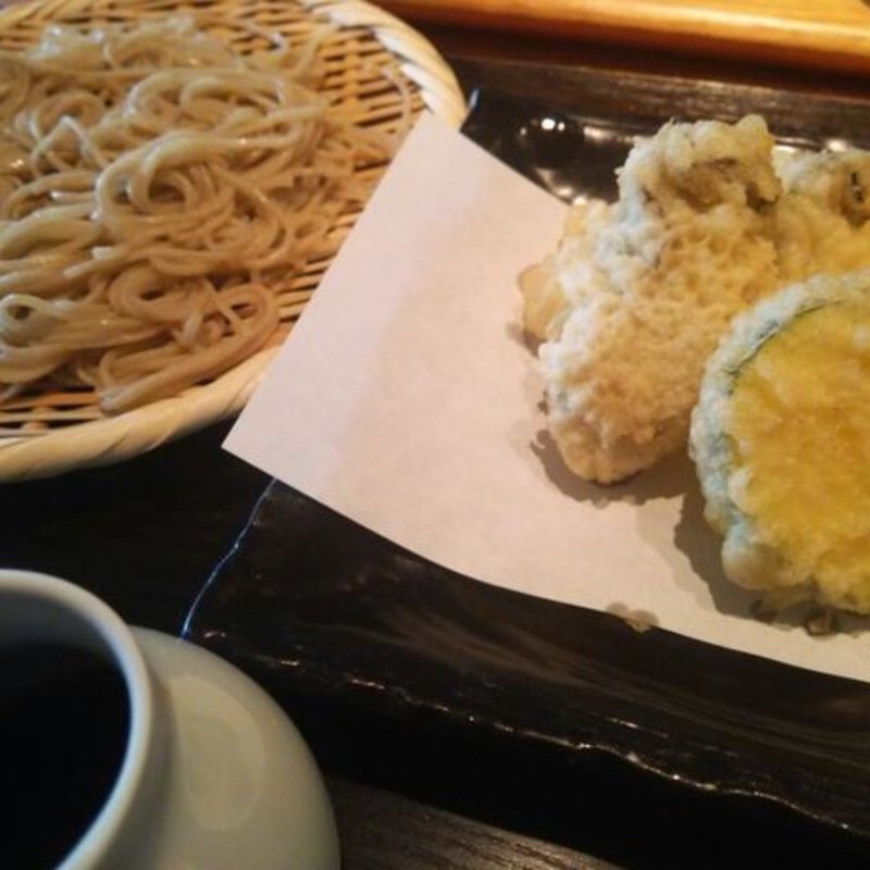 牡蛎天ぷらとせいろ(なかやしき)