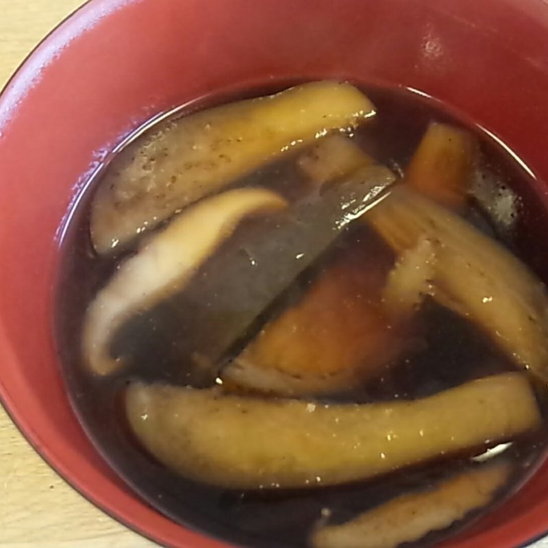 なす汁(元祖 田舎っぺ さきたま古墳店)