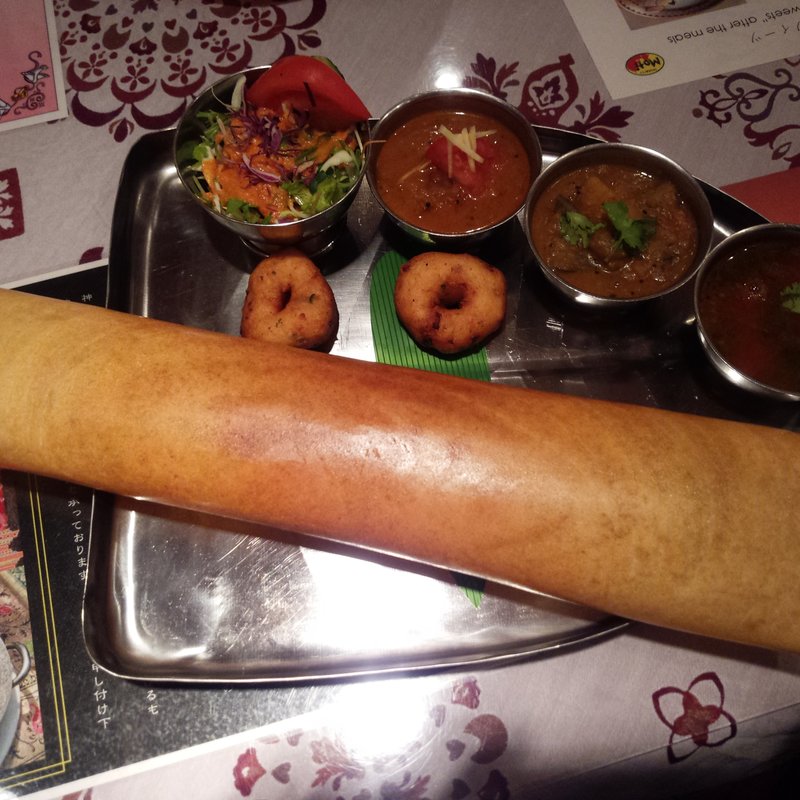 ミールスドーサセット(シャングリラ・モティ　インド料理専門店)