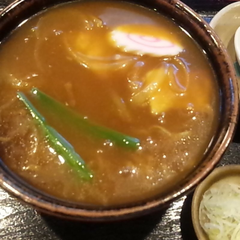 カレーそば(そば処 明治庵)