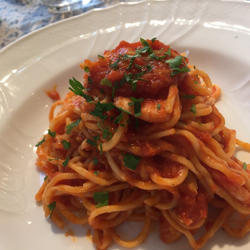 魚介のトマトソース(La Sfoglina)