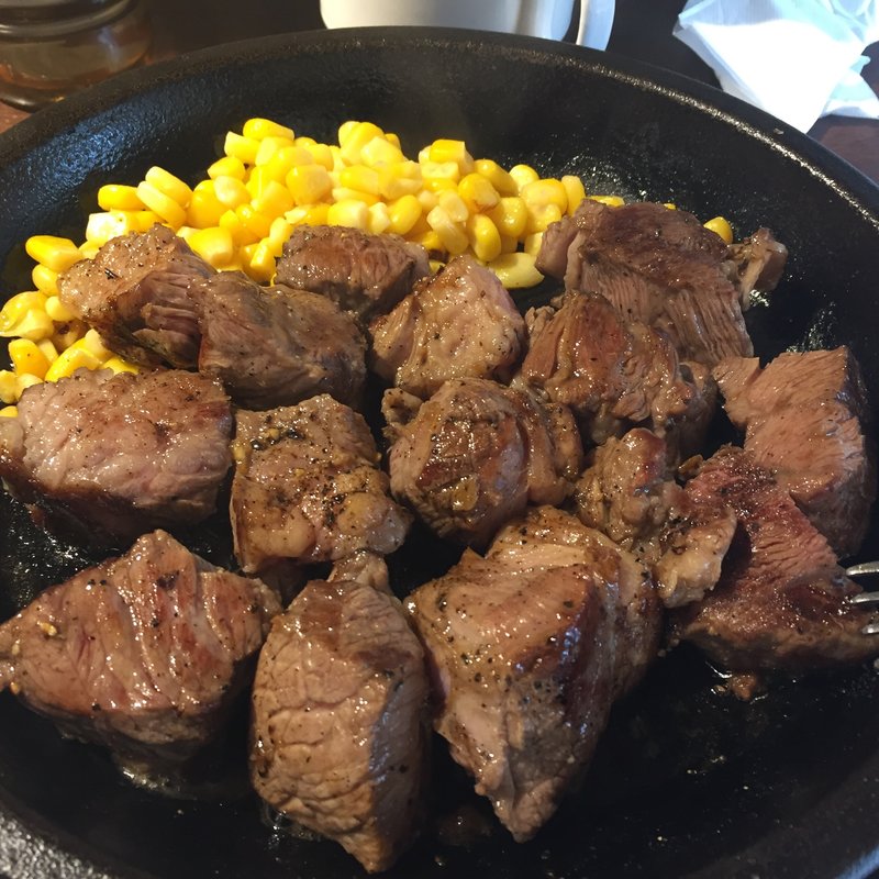 ランチワイルドステーキ(いきなりステーキ あけぼのばし店)