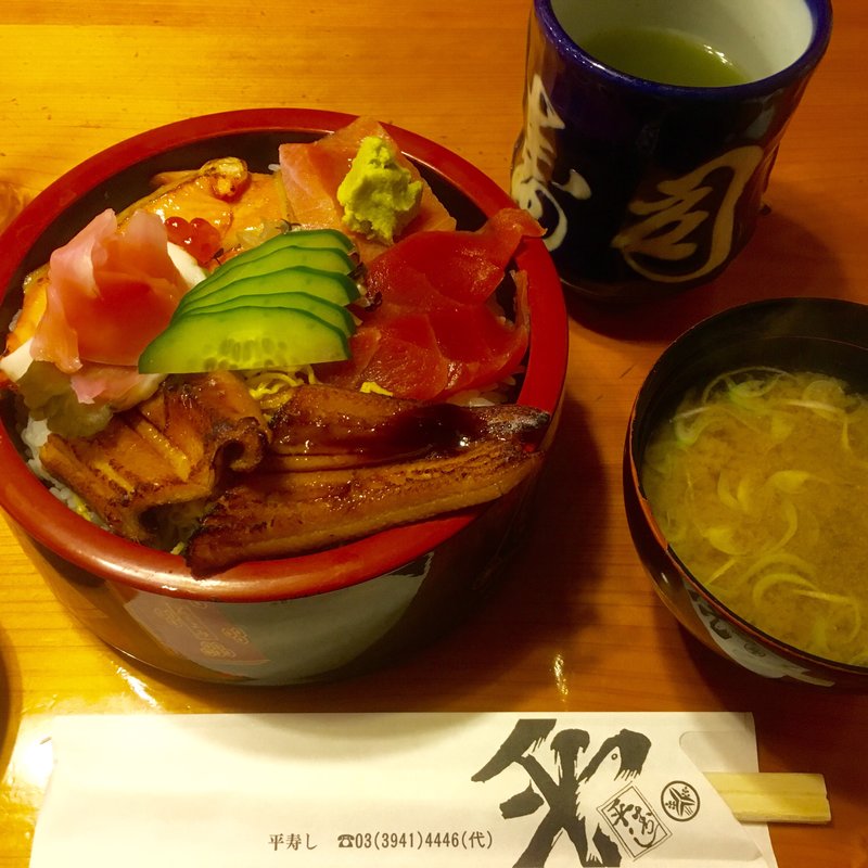 三色丼(平寿司 )