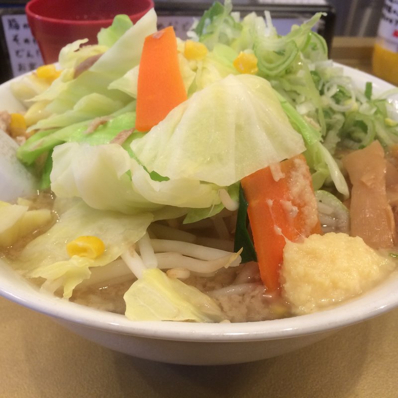 ごっつ野菜ラーメン(超ごってり麺ごっつ 秋葉原店)