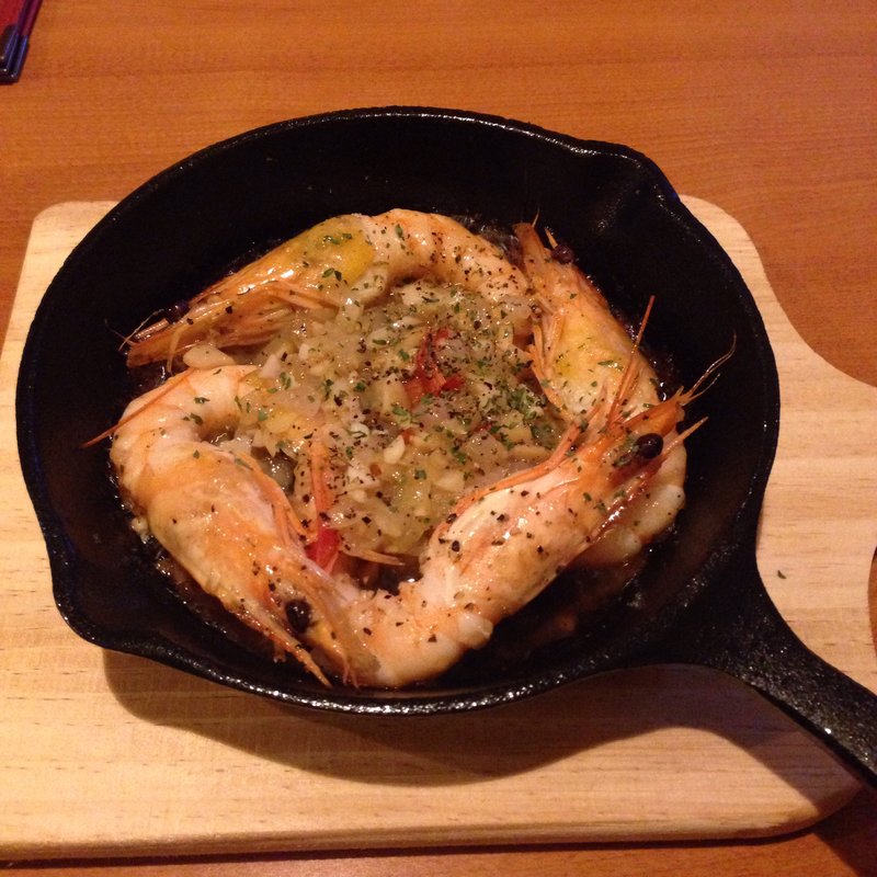 ガーリックシュリンププレート（天使の海老）(シモキタシュリンプ)