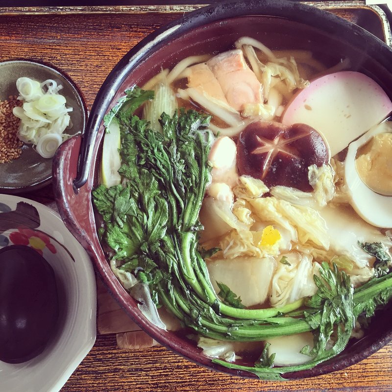 鍋焼きうどん(文七 )