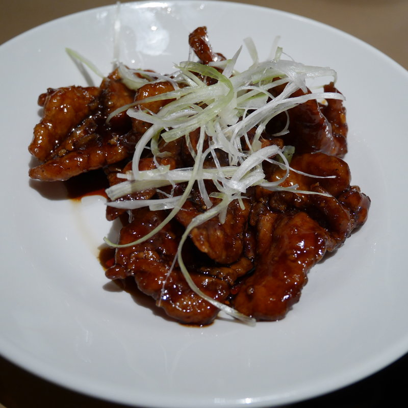 名物「はちみつ黒酢豚」(大珍樓 本店)