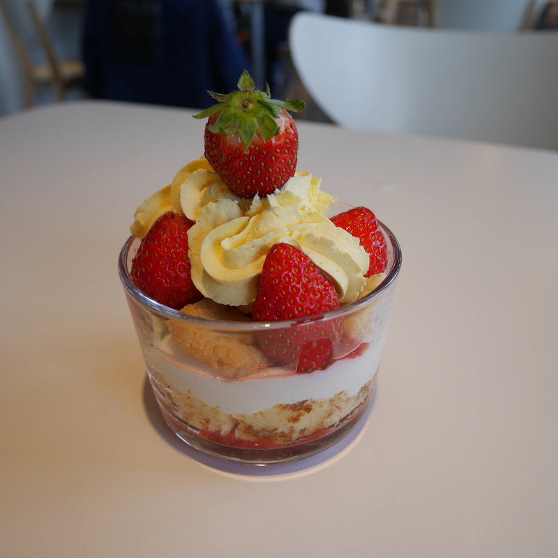 ストロベリー＆チーズムース(イケア・レストラン 港北店 （IKEA）)