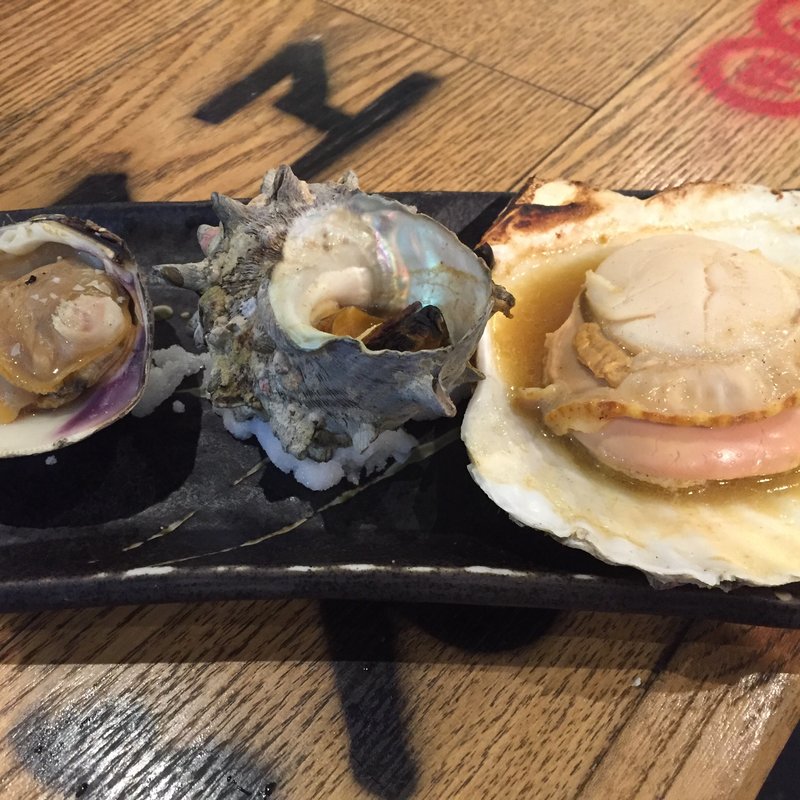 焼き物盛合せ(鰓呼吸 大宮一番街)