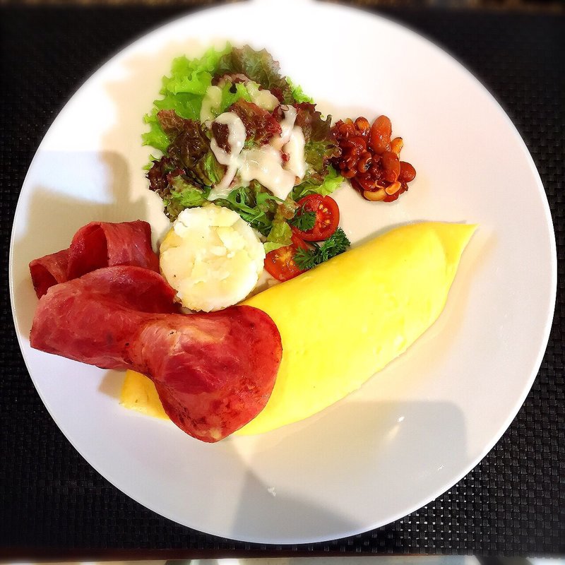 English breakfast(Villa Air Bali)