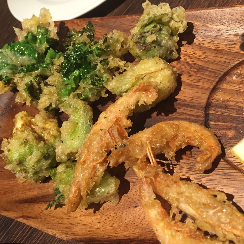 川津海老と旬野菜のフリット(ヴェントフェリーチェ （Vento Felicie）)