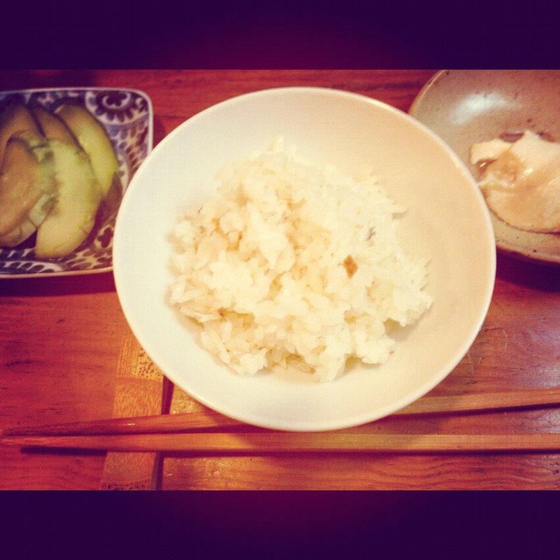 夜のコース(御飯)