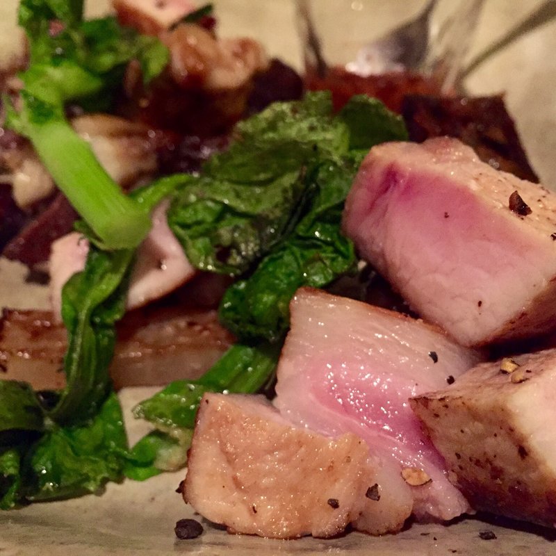 アボガドポーク(鉄板焼とワイン COCOLO 福島本店)