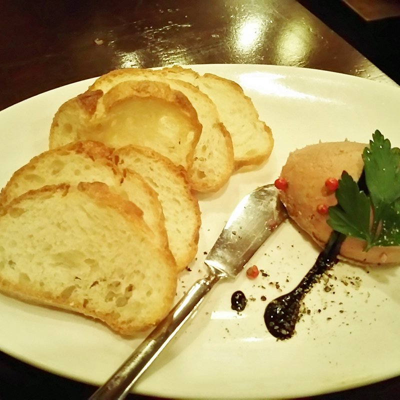 地鶏のレバーペースト(プエルタ 門前仲町店)