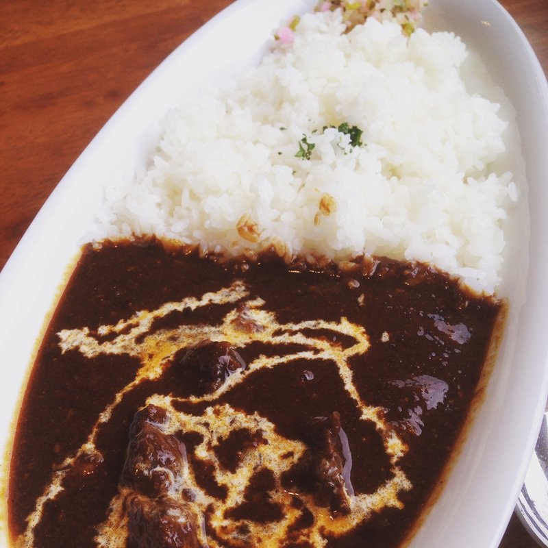 欧風 牛スジ 黒カレー(ベッドフォードカフェ グリーンポイント )