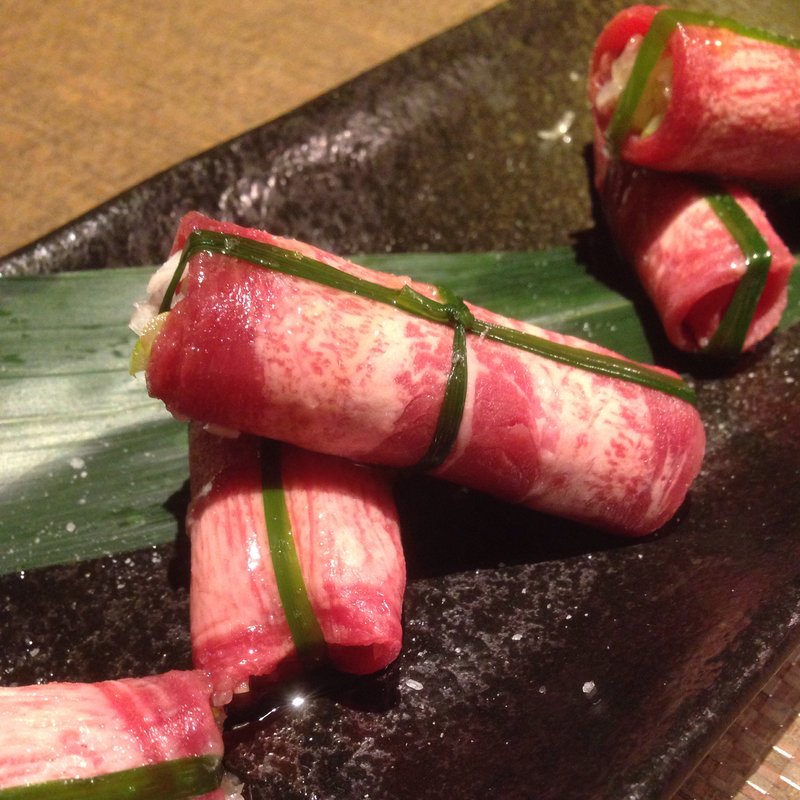 タン塩 葱包み(千味庭)