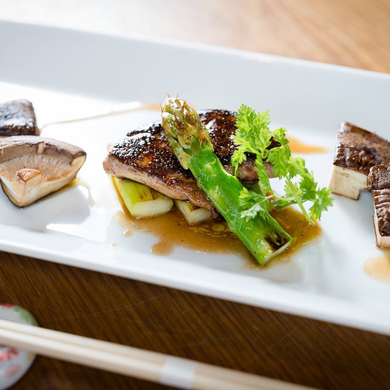 フォアグラのグリル(鉄板 阪本 （TEPPAN SAKAMOTO）)