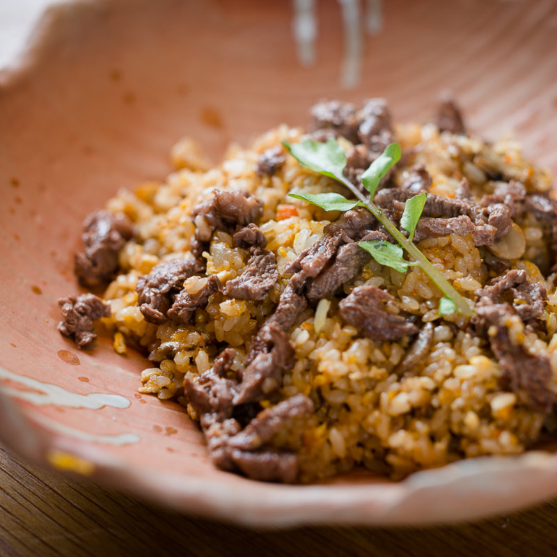 和牛炒飯(鉄板 阪本 （TEPPAN SAKAMOTO）)