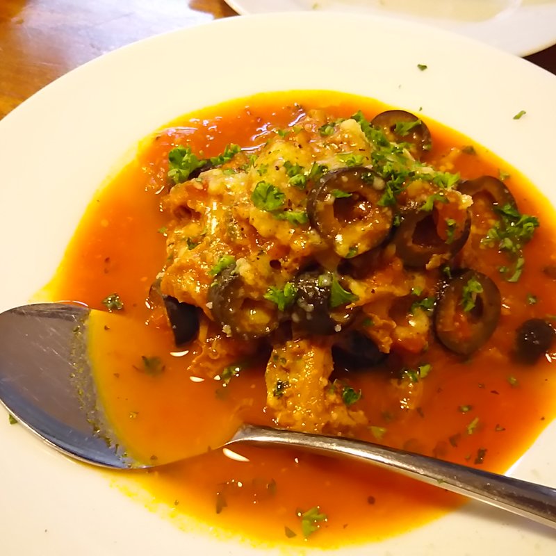 トリップ(ハチノス)のトマト煮（ハーフ）(ブラッスリードロー)