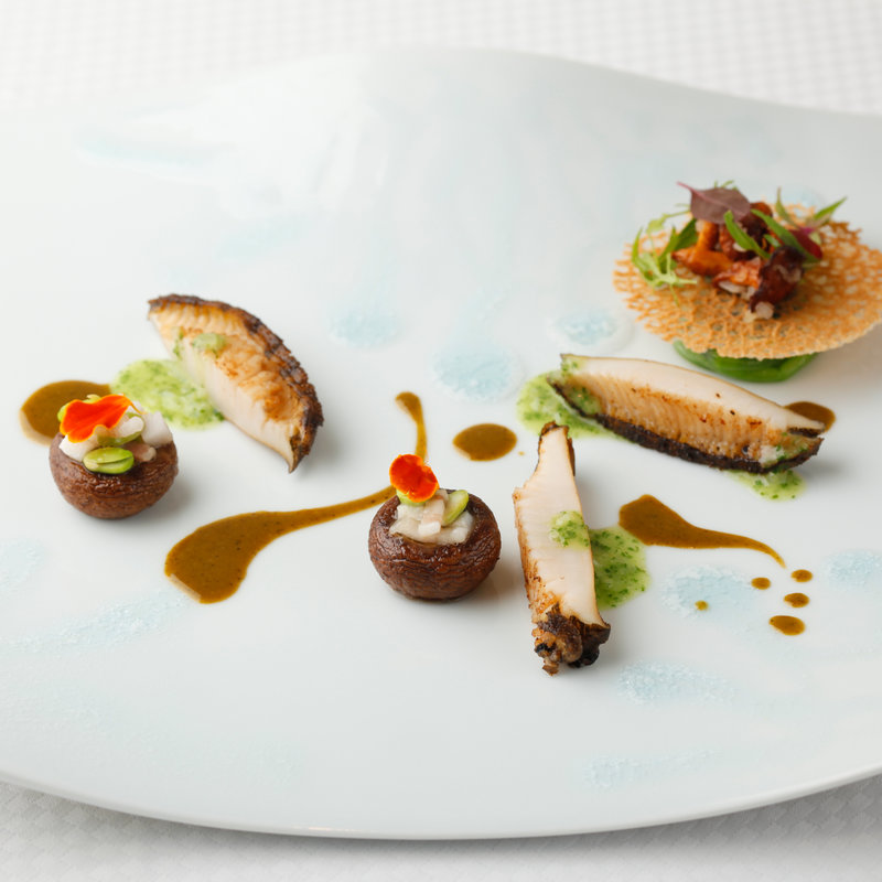 しいたけのグリル(ラール・エ・ラ・マニエール)