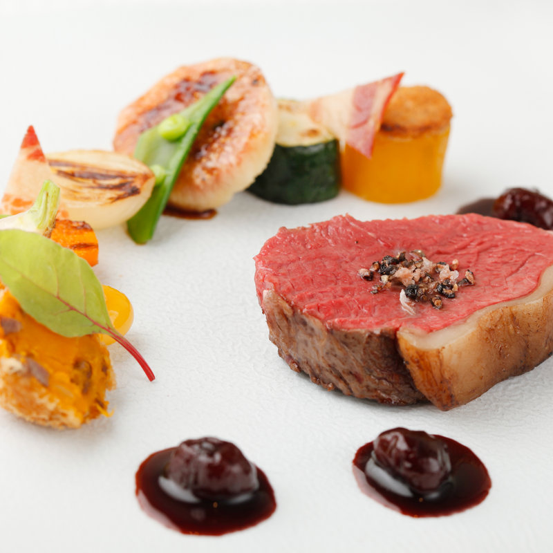 和牛のグリル(ラール・エ・ラ・マニエール)