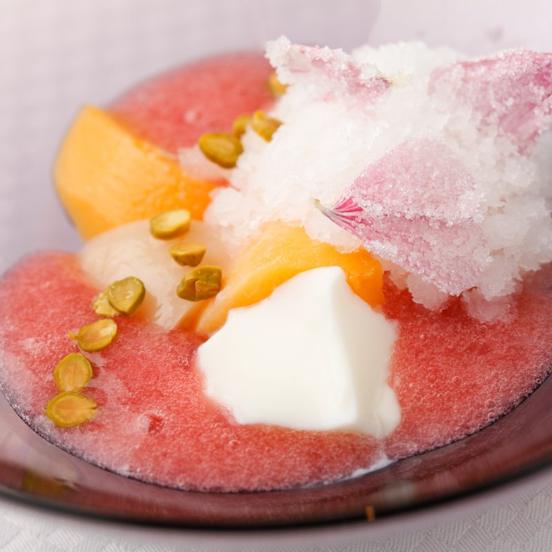 苺のジェラート　(ラール・エ・ラ・マニエール)