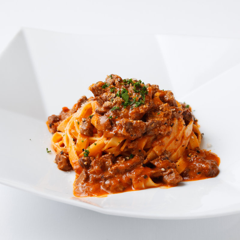 和牛のトマトソース仕立てパスタ(サバティーニ・ディ・フィレンツェ 東京店 （SABATINI di Firenze）)