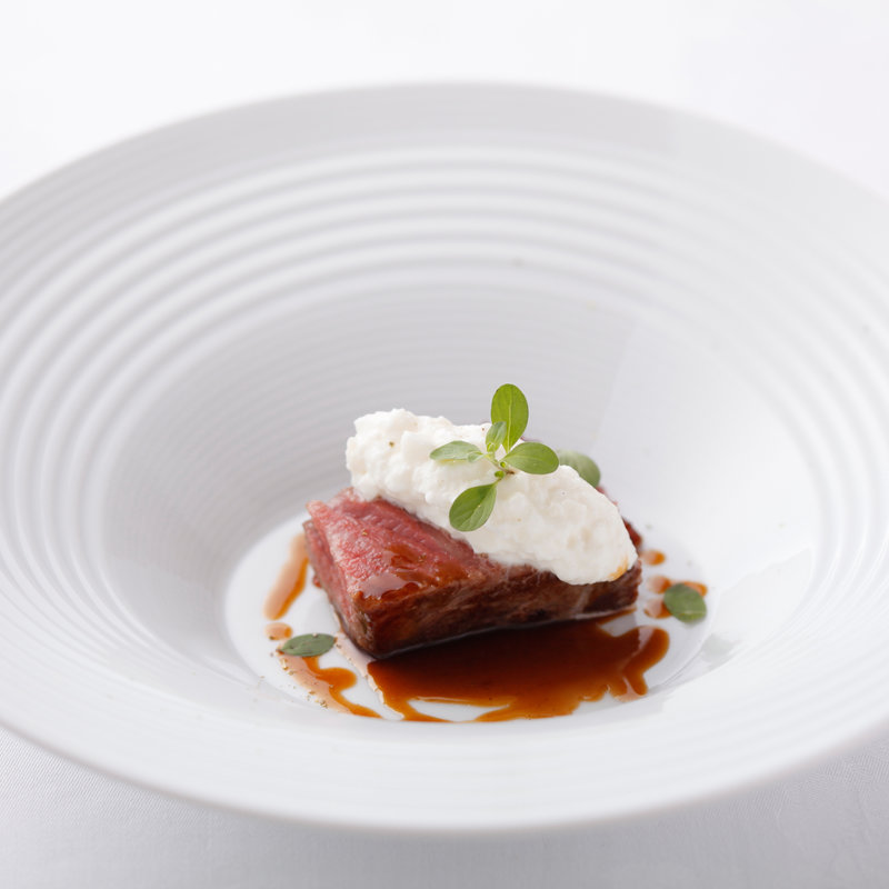 和牛のステーキ(アンティカ オステリア デル ポンテ)