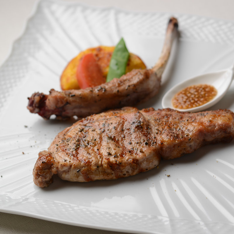 ラム肉のステーキ(ジャッジョーロ 銀座)