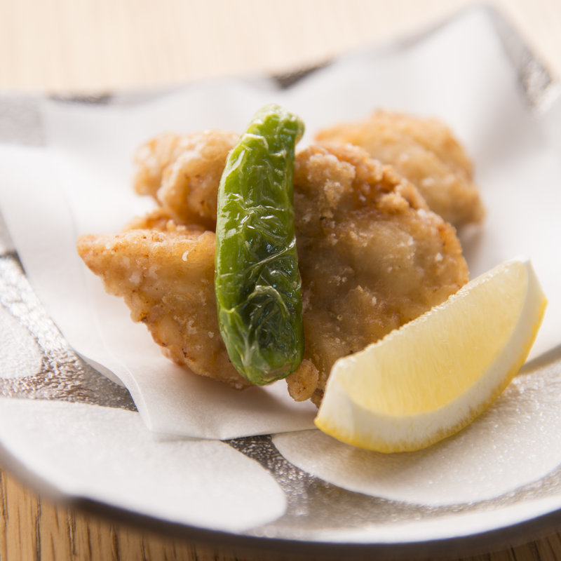 鶏の唐揚げ(銀座しゃぶ通 好の笹)