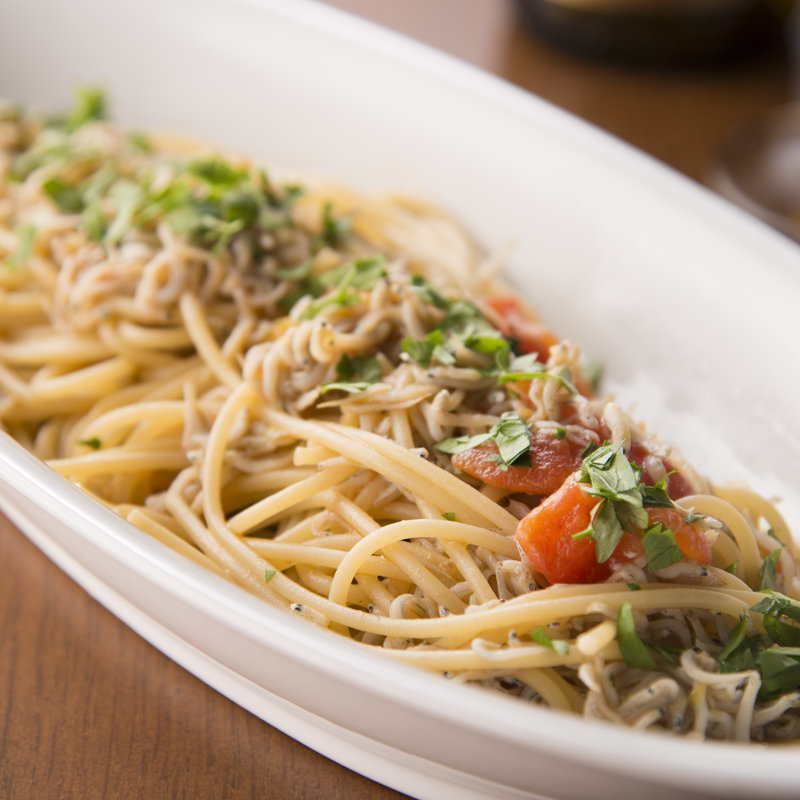 釜揚げシラスのパスタ(トンネル+ （トンネルプラス）)