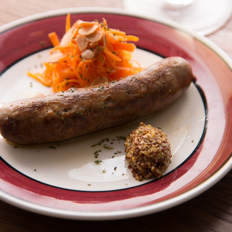 自家製ソーセージ(ビストロ ヴァンテオ)