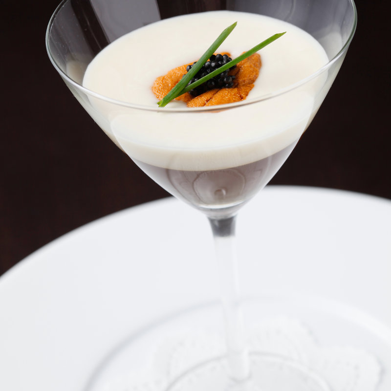 雲丹のクリームソース(ジェアッシュヴェ ワイン＆マリアージュ)