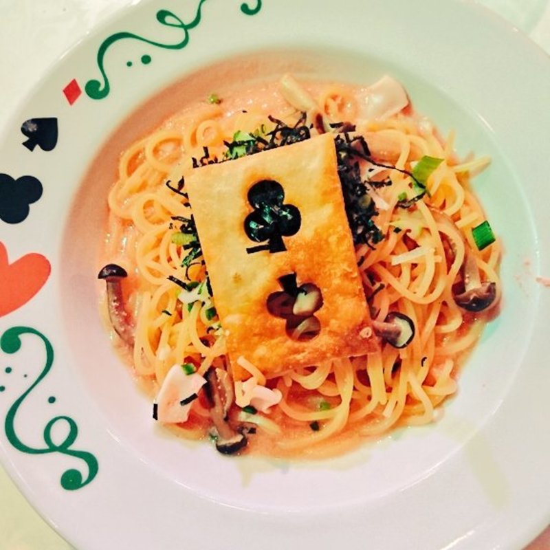 トランプパスタ(舞踏の国のアリス)