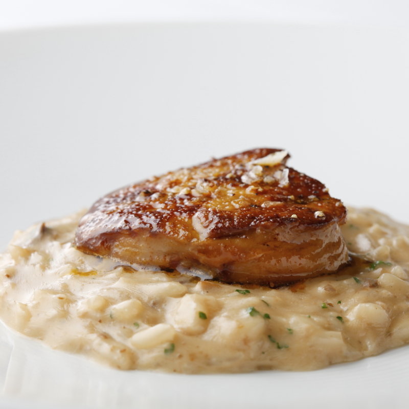 フォアグラのソテー　リゾット(ビーチェ 東京 （BiCE TOKYO）)