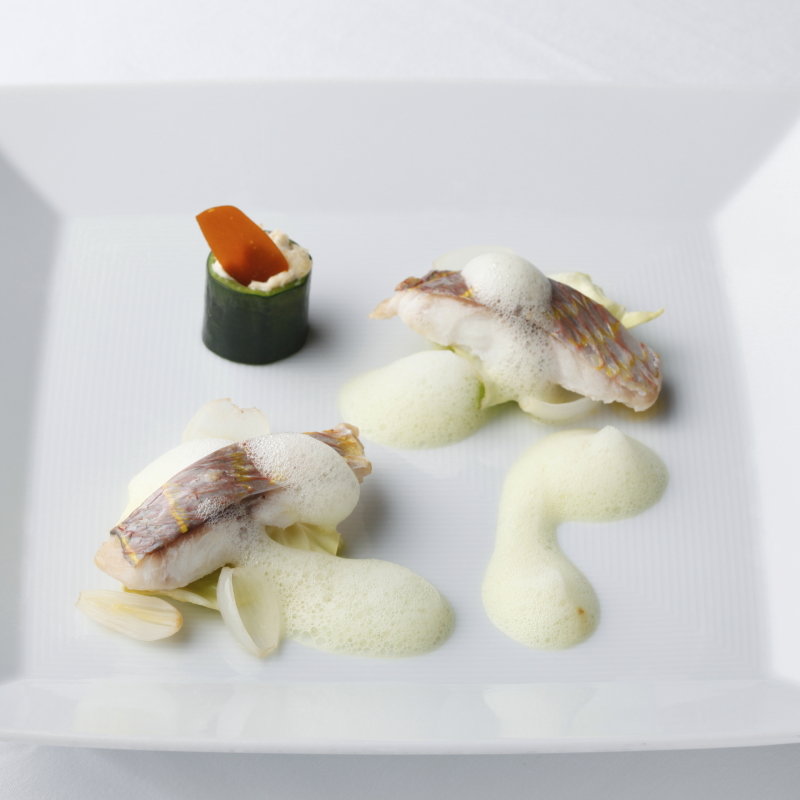 真鯛のポワレ(ビーチェ 東京 （BiCE TOKYO）)