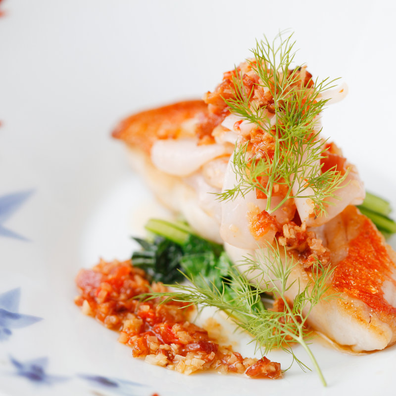 真鯛のポワレ(ル・ジャポン)