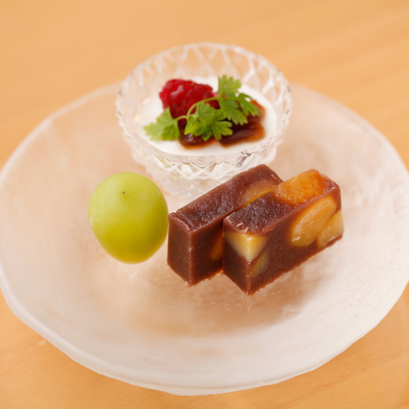 季節のデザート(寿司割烹 濤崎)