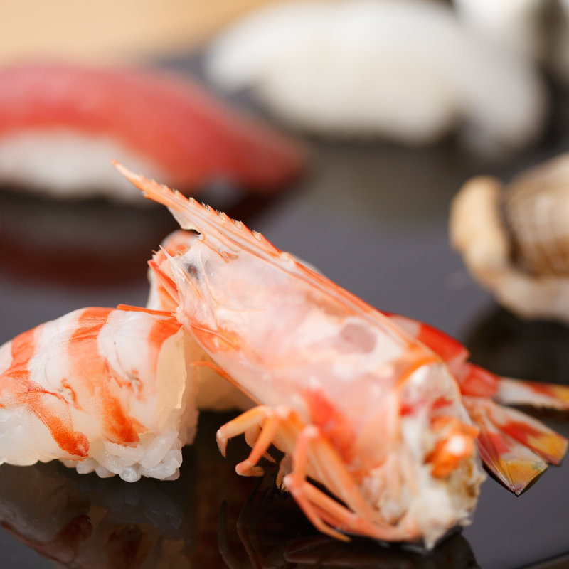 海老の握り(鮨ありそ)