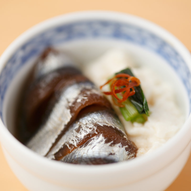 アジの小丼(鮨ありそ)