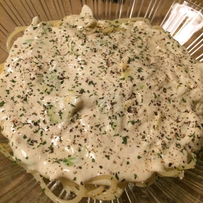 アボカドとツナのスパゲッティ(カザミドリ )