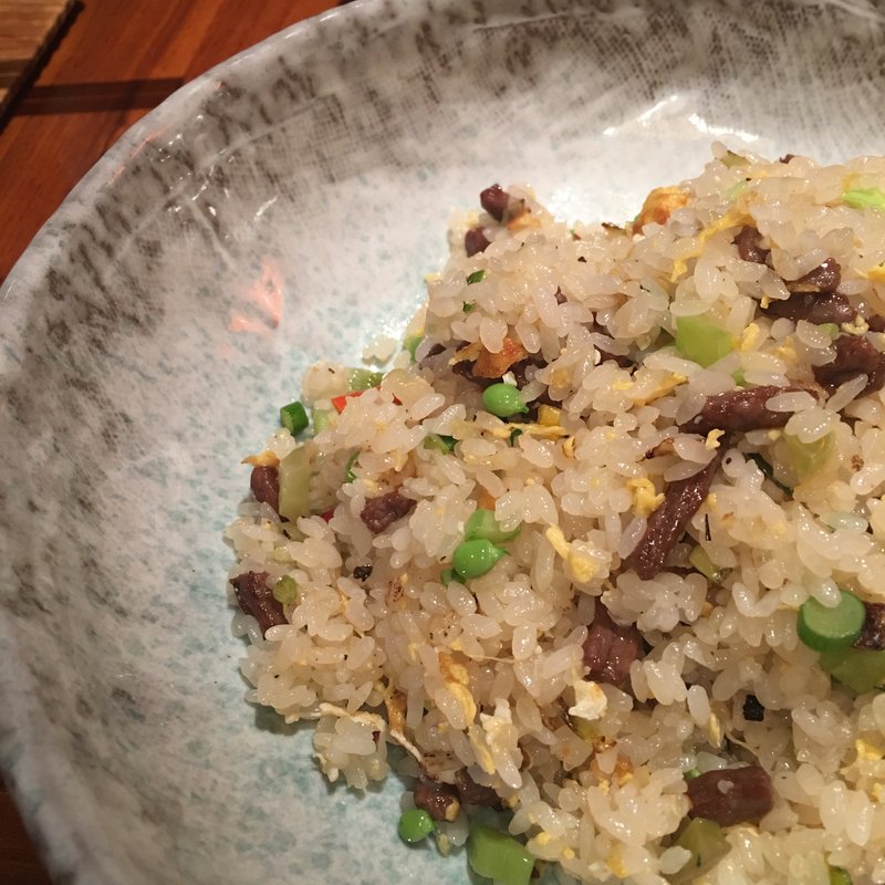 牛肉と茄子のピリ辛炒飯(孫 六本木店 （チュウゴクメイサイ ソン【旧店名】龍坊 ロンファン）)