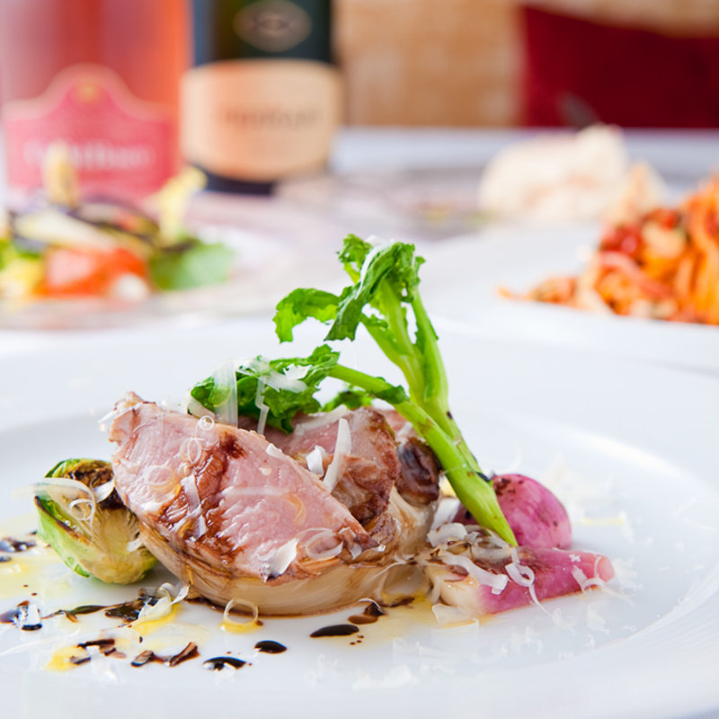 鴨ロースと野菜のグリル(イル デジデリオ オルタッジョ 阪急梅田本店)