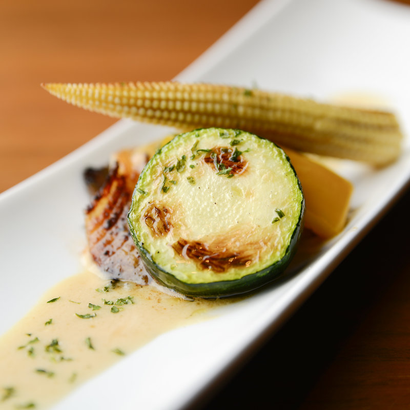 季節野菜のグリル(フレンチ鉄板焼ダイニング 西麻布 みかわ)